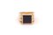 Siegelring aus 18 Karat Gold und Onyx 1