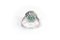 Art Deco Style Emerald and Diamond Ring 7