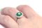 Art Deco Style Emerald and Diamond Ring 6