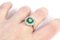 Art Deco Style Emerald and Diamond Ring 4