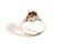 Anillo vintage de diamantes marrones, Imagen 1
