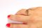Anillo vintage de diamantes marrones, Imagen 8