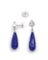 Lapis Lazuli Drop Earrings, Set of 2 3