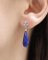 Lapis Lazuli Drop Earrings, Set of 2 2