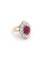 Burmesischer Rubin Marquise Ring 6