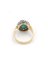 18 Karat Gold and Emerald Cluster Ring 6