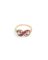 Antique Infinity Ruby and Diamond Ring 1