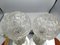Vintage Glass Desk Lamps, 1960s, Set of 2 2