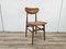 Silla escandinava de teca y escay marrón, años 70, Imagen 1