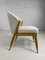Chaise Bobo en Bois et Tissu Beige Bouclé par Henri Paris 2