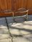 Drehbarer Vintage Messing Couchtisch im Stil von Milo Baughman, 1970er 4