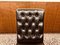 English Black Chesterfield Chairs, Set of 8 15