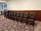 English Black Chesterfield Chairs, Set of 8 2