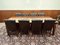 English Black Chesterfield Chairs, Set of 8 4