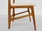 Sillas modelo 687 en Figli Amedeo de Gio Ponti para Cassina, 1955. Juego de 10, Imagen 10