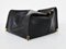 Large Leather and Brass Wood Storage Bag by Afra & Tobia Scarpa for Dimensione Fuoco, Italy, 1970s, Image 3