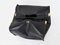 Large Leather and Brass Wood Storage Bag by Afra & Tobia Scarpa for Dimensione Fuoco, Italy, 1970s, Image 1