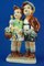Ceramic Sculpture of a Couple of Children by Teodoro Sebelin, Nove Bassano, Italy, 1930s, Image 10