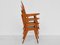 Stackable Austro Chairs by Franz Schuster for Wiesner Hager, Austria, 1959 , Set of 4 1