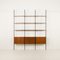 Italienisches Mid-Century Raumteiler oder Bücherregal im Stil von Franco Albini, Italien, 1960er 1