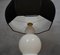 Tischlampe aus mundgeblasenem Muranoglas & Messing, 1980er 8
