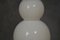 Tischlampe aus mundgeblasenem Muranoglas & Messing, 1980er 7