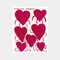 Foolish Hearts Print by David Shrigley 1