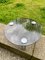 Space Age Sofatisch aus Chrom & Rauchglas, 1970er 9