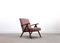 Poltrona Mid-Century modelo B - 310 Var en rosa Boucle, años 60, Imagen 1