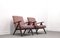 Poltrona Mid-Century modelo B - 310 Var en rosa Boucle, años 60, Imagen 3