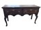 19th Century English Queen Anne Oak Console Table 1