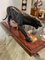 Black Panther Statue mit rotem Marmorsockel, 1920er 11
