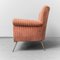 Three-Seater Sofa in Pink Velvet, 1950s, Image 5