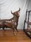 Braune Vintage Art Deco Stier Skulptur aus Keramik & Steingut Zoomorph, 1980er 5
