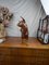 Braune Vintage Art Deco Stier Skulptur aus Keramik & Steingut Zoomorph, 1980er 6