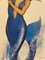 Original Vintage Rimini Bagni Offset Lithograph Poster by René Gruau, 1993, Image 8