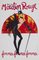 Original Vintage Bal du Moulin Rouge Femmes Offset Lithographie Poster von René Gruau, 1983 1