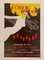 Original Vintage Bal du Moulin Rouge Paris Festival Offset Lithograph Poster by René Gruau, 1980s 2