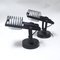 Black Sintesi Wall Lights by Ernesto Gismondi for Artemide, 1970s, Set of 2 2