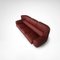 Canapé 3 Places Bull en Cuir Rouge par Gianfranco Frattini pour Cassina, 1987 6