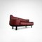Bull 3-Seater Sofa in Red Leather by Gianfranco Frattini for Cassina, 1987 13