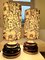 Mid-Century Lamp Duo with Dark Brown Glass-Copper Base, 1960s, Set of 2 1