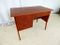 Skandinavischer Vintage Teak Furnier Schreibtisch 2