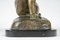 Sculpture of Nude Woman in Bronze and Marble by Cipriani, 1930s, Image 6