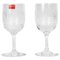 20th Century Baccarat Crystal Glasses, Set of 2 1