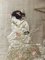 Mid-20th Century Japanese Silk Embroidered Framed Painting, Image 5