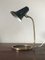 Schwarze Cocotte Lampe mit perforiertem Schirm, 1960er 1