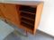 Vintage Teak Furnier Sideboard von H.P. Hansen 6