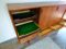 Vintage Teak Furnier Sideboard von H.P. Hansen 4