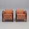 Swedish Art Deco Gilt Birch Bentwood Armchairs, 1920s, Set of 2 4